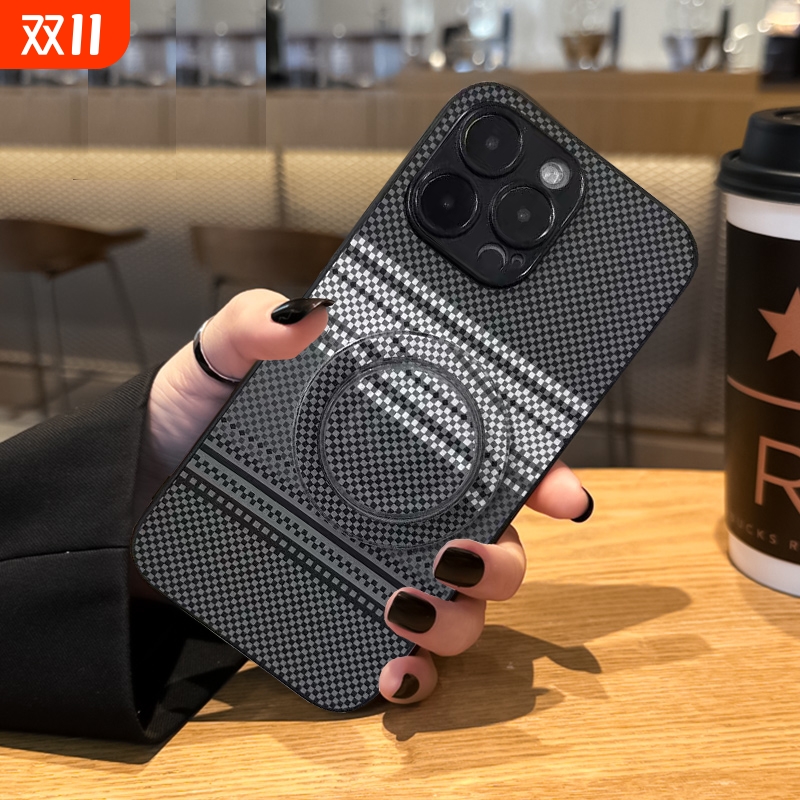 磁吸气囊支架防摔时尚新款手机壳