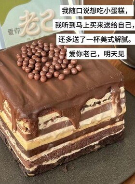 600克nb铁罐丨顺丰冷链丨九重巧克力曲奇抹茶薄荷开心果蛋糕奶油