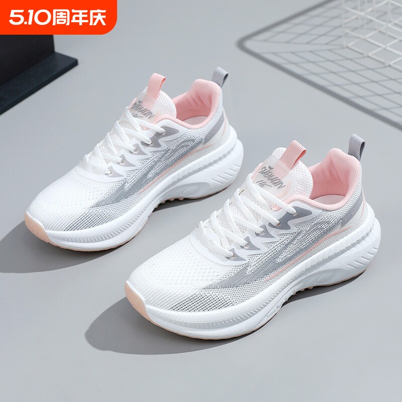回力女鞋老北京布鞋女透气软底防滑舒适中老年健步鞋一脚蹬妈妈鞋