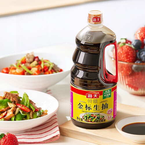 海天特级金标生抽酱油500ml