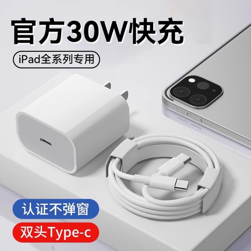 【官方正品】iPad平板充电器头线