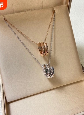 灵蛇项链女三环满钻小蛮腰