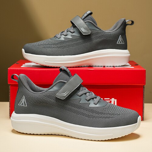 足力老人健步鞋2026春秋新款休闲鞋爸爸鞋舒适运动中老年健步鞋