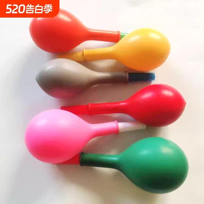 肺活量气球呼吸训练儿童肺部功能口肌锻炼器材腹式吹气嘴昼夜乳胶