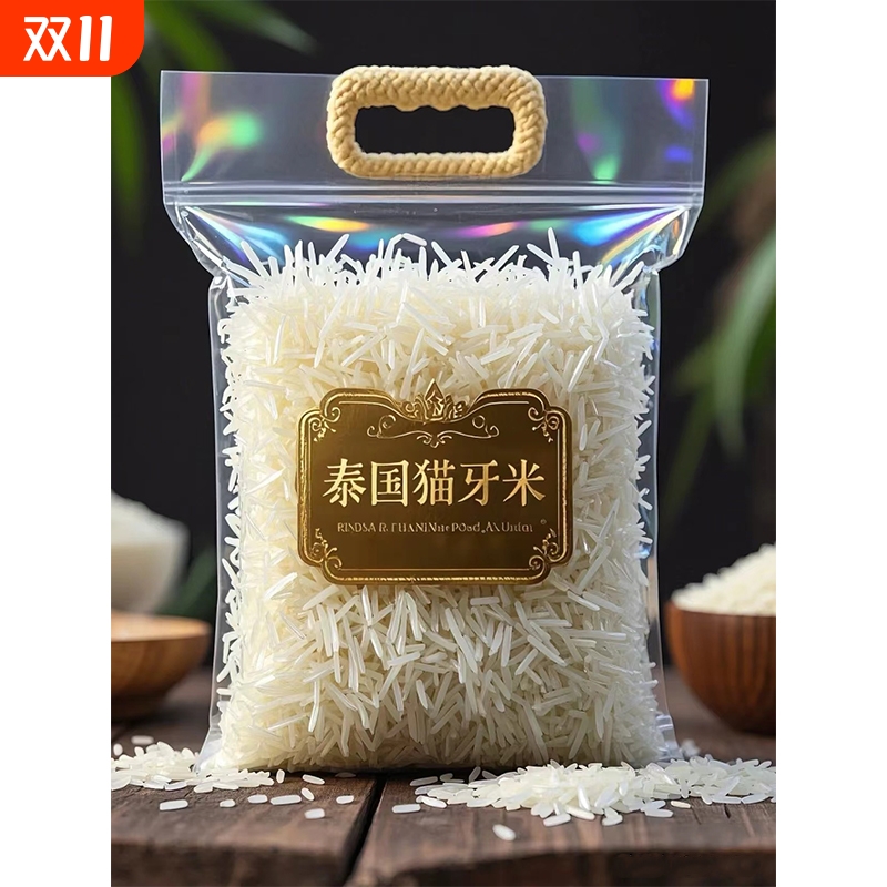 茉莉浓香泰国长粒猫牙米