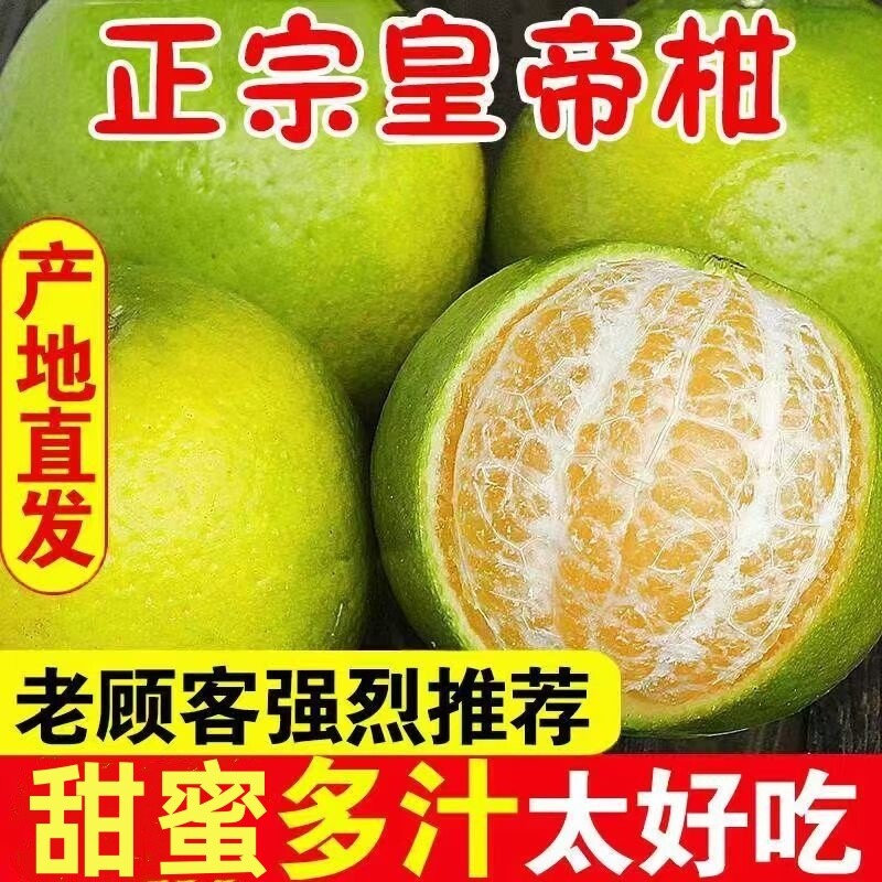 【官方推荐】新鲜采摘广西皇帝柑