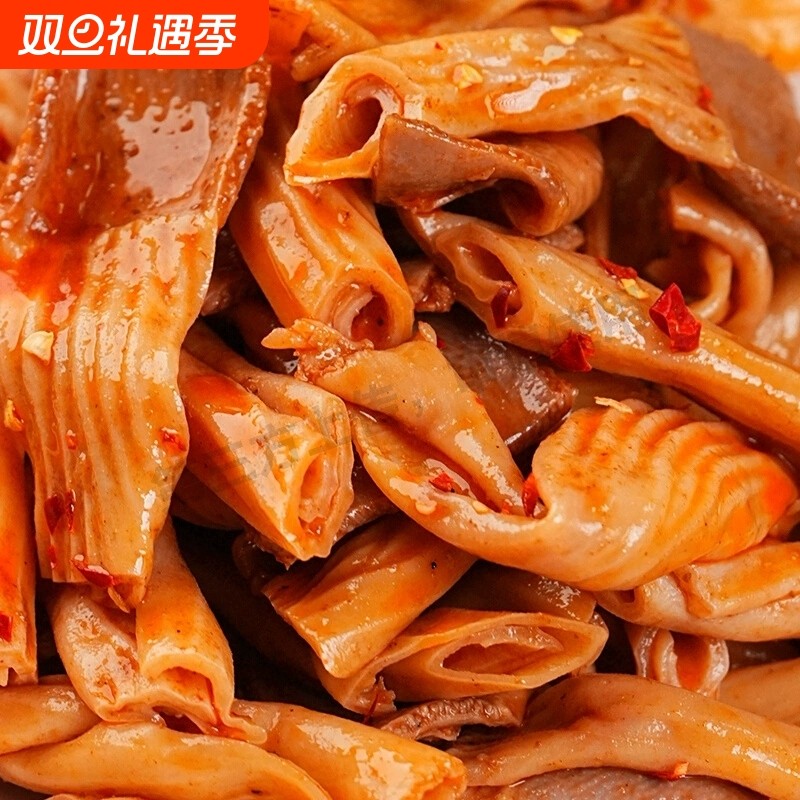 湖南特产开袋脆肠美食鸭肠熟食卤味小吃头特辣味香辣鸭即食零食