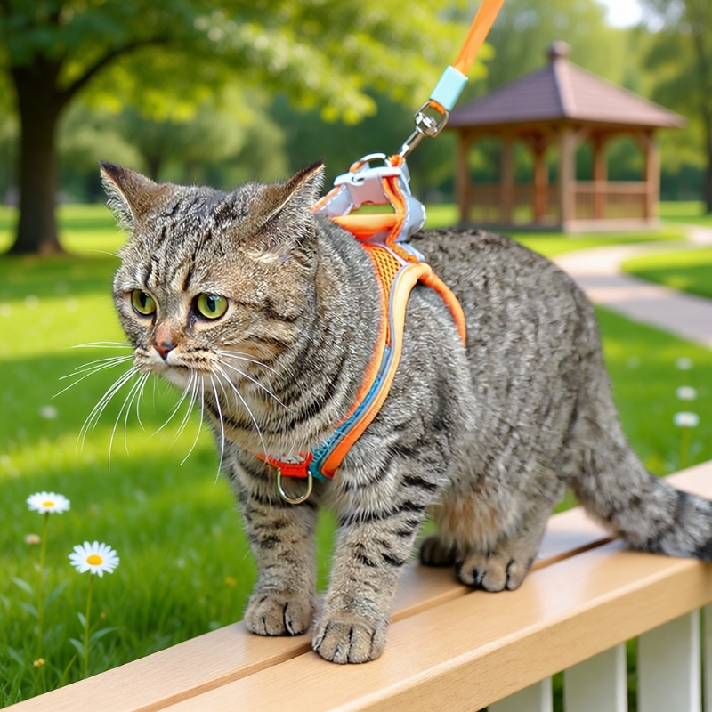 防挣脱专用猫咪牵引绳宠物牵狗绳