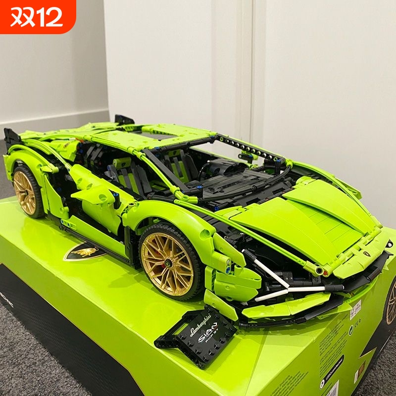 【亏本冲量】超跑系列积木车模