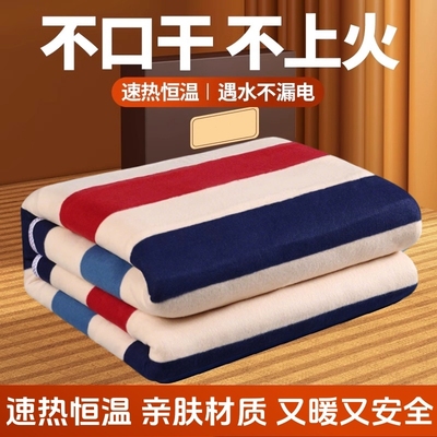 热销电热毯冬季双人双控智能调温单人电褥子2025新款家用宿舍恒温