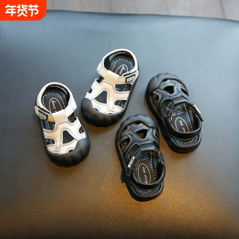 宝宝凉鞋男童夏季儿童软底学步鞋机能鞋1-3岁女小童鞋婴儿鞋子男