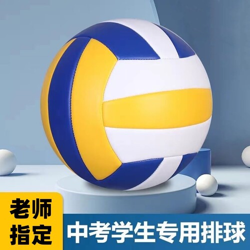 5号排球中考学生专用初中生软排球比赛充气中小学生训练硬排室内