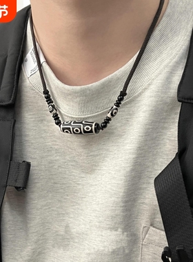 九眼天珠项链转运珠配饰