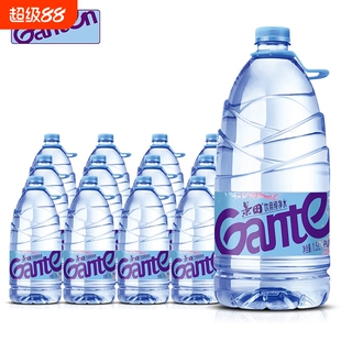 Ganten景田饮用纯净水1.5L*12瓶整件家庭用水泡茶大瓶饮用水批发