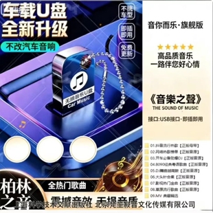 无损高音质柏林之声潮流热歌汽车优盘 车载歌曲u盘音乐新款