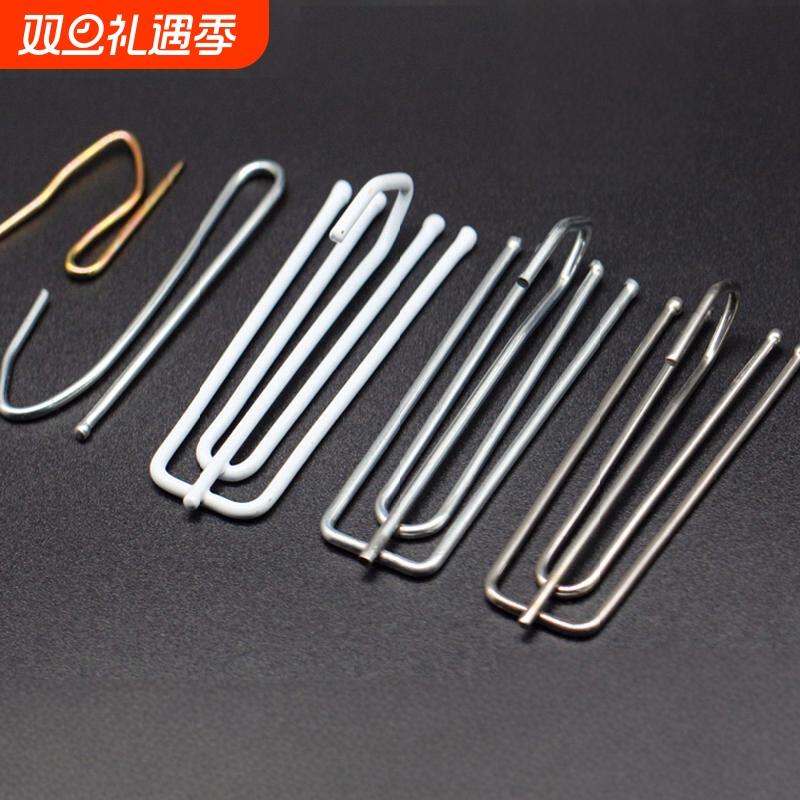 窗帘钩挂钩不锈钢四爪钩s钩子窗帘布的配件辅料布带夹子扣环勾子