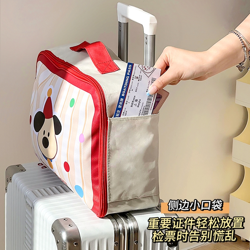 便携加厚短途旅行拉杆箱拉杆挂包手提大容量登机短途旅行附加包