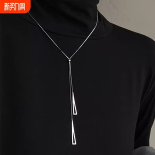 长项链女款 高级感轻奢小众饰品毛衣链秋冬衣服配饰潮双层 2024新款