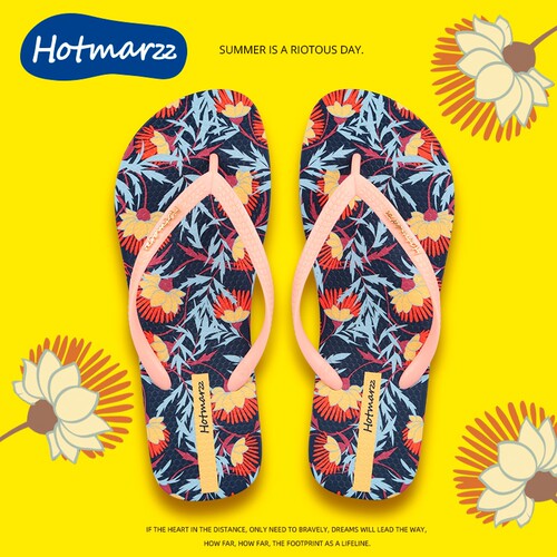 hotmarzz/黑玛人字拖鞋女防滑夹脚夏外穿夹趾旅游沙滩鞋海边度假