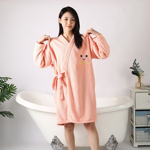 浴袍浴巾可穿可裹浴巾加厚吸水女士学生秋冬柔软速干洗澡浴衣睡袍