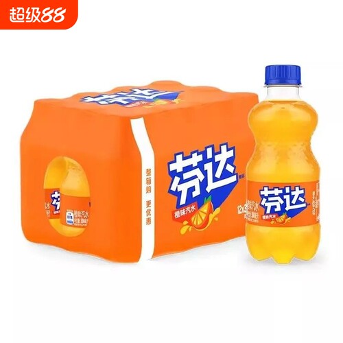 可口可乐芬达300ml|超4000次加购