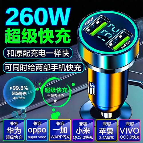 汽车车载充电器智能芯片超级快充