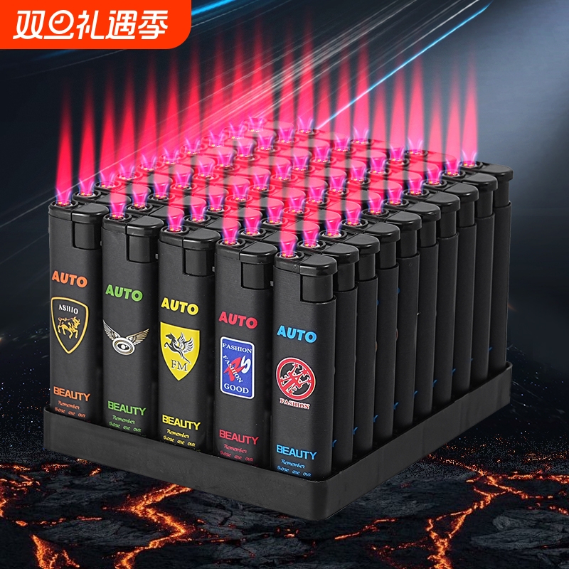 【批发50支】厨房防风打火机家用一次性打火机便利店超市批发包邮