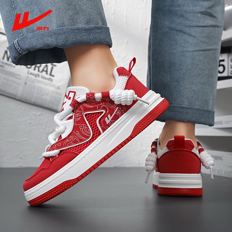 回力男鞋2026春夏新款休闲爆款百搭美式港风鞋子男厚底面包板鞋男