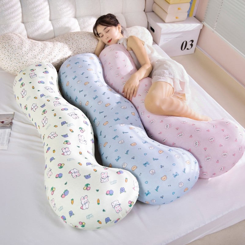 A类儿童抱枕夹腿侧睡床上用男女孩睡觉神器专用成人孕妇长条抱枕