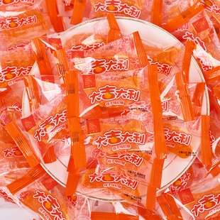 橘子软糖桔子软糖果糖婚庆喜糖儿童怀旧童年休闲小零食老式桔瓣糖