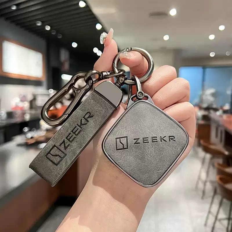 25款极氪001钥匙套007汽车009极客7x新ZEEKR蓝牙指尖陀螺壳扣2025