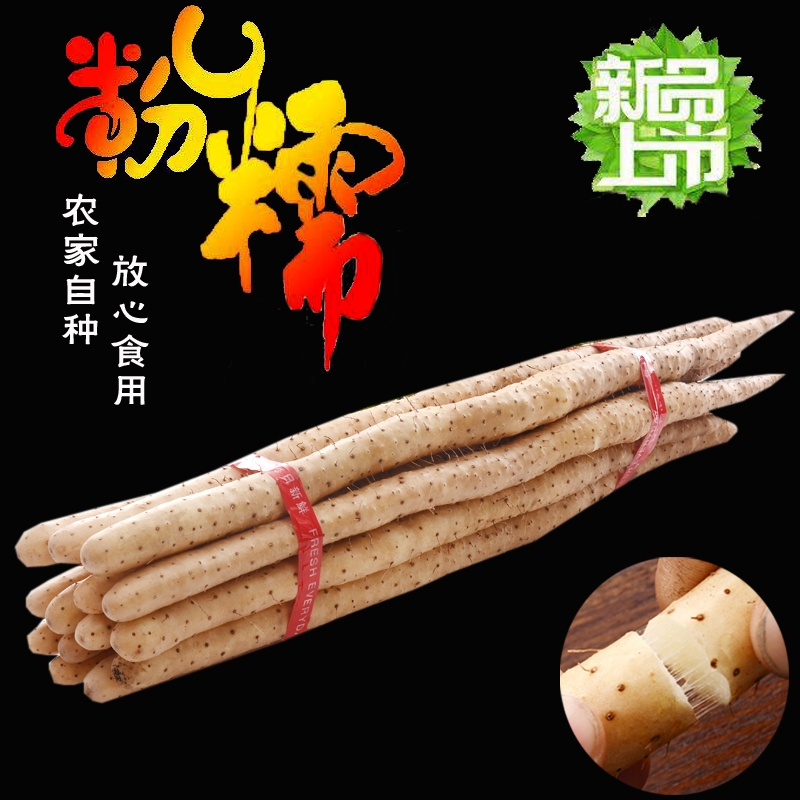 正宗铁杆山药现挖5斤河南
