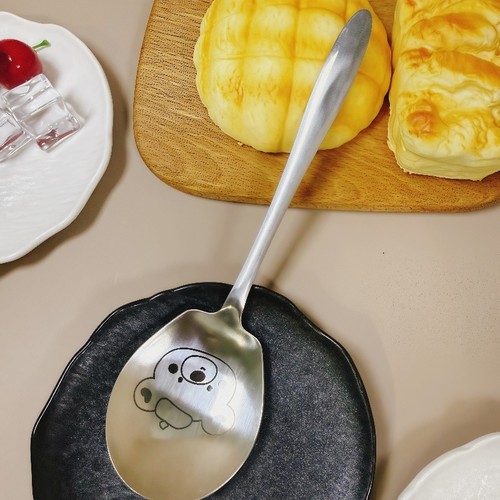 【萌宠小熊】不锈钢大勺子长柄大号分菜勺家用酒店专用分餐勺