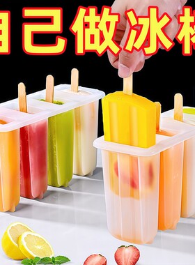 雪糕模具做冰棒冰棍冰淇淋冻冰块