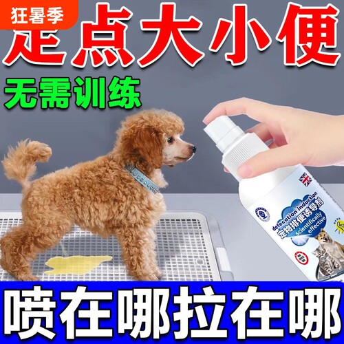 狗狗定点上厕所神器狗排便诱导剂尿乱拉屎大小便训练尿垫引导养宠