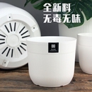 仿陶瓷花盆塑料家用发财树绿植盆龟背竹简约加厚环保耐用