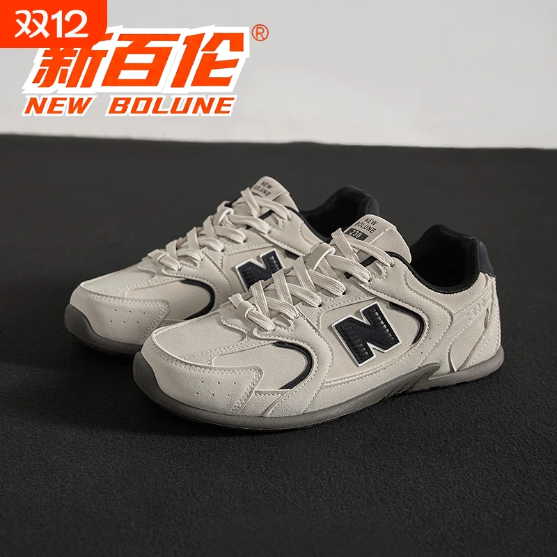 新百伦冬季厚底德训鞋保暖时尚