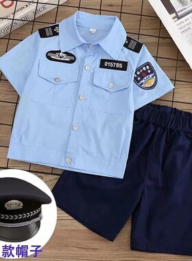 小男孩警察服套装|超1000次加购