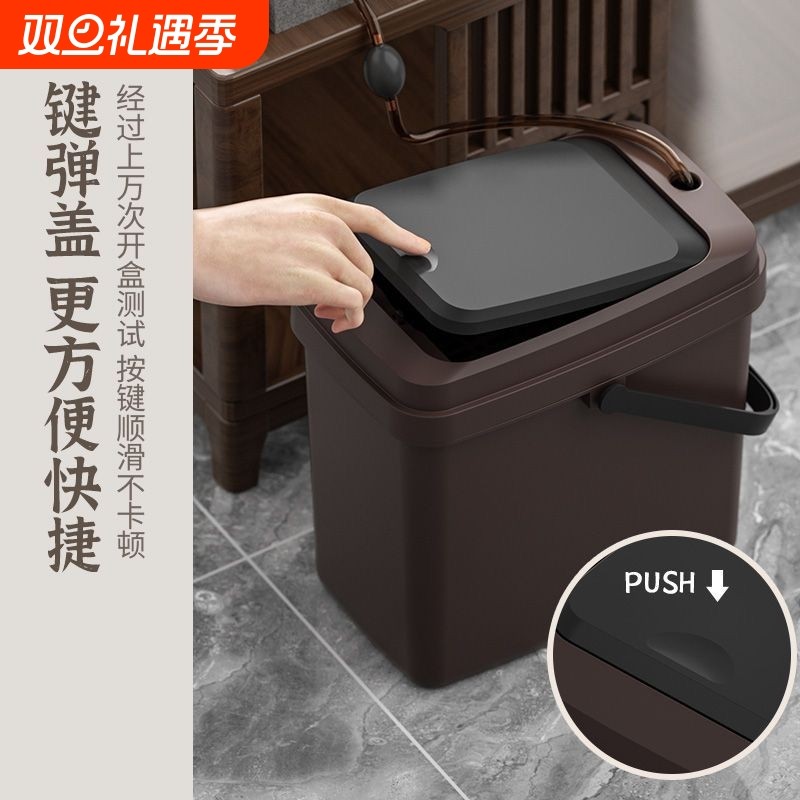 茶桶茶水桶垃圾分离过滤排水桶茶台废水桶功夫茶具配件茶道茶渣桶