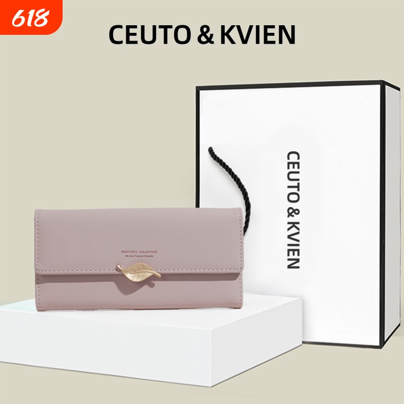 CEUTOKVIEN女士长款钱包2026新款卡包大容量手拿包女零