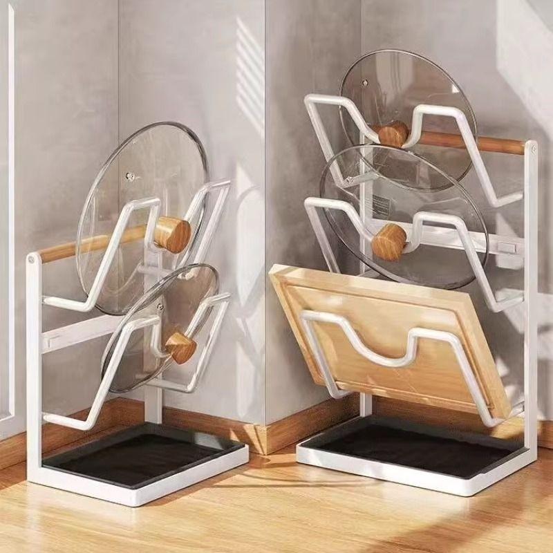 厨房锅盖架壁挂免打孔