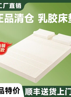 乳胶床垫家用卧室软垫1.8米2m薄硅胶垫510cm学生宿舍可拆洗橡胶
