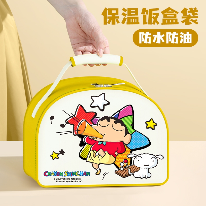 饭盒小学生专用手提袋2025新款高颜值保温袋防水防油大容量便当包