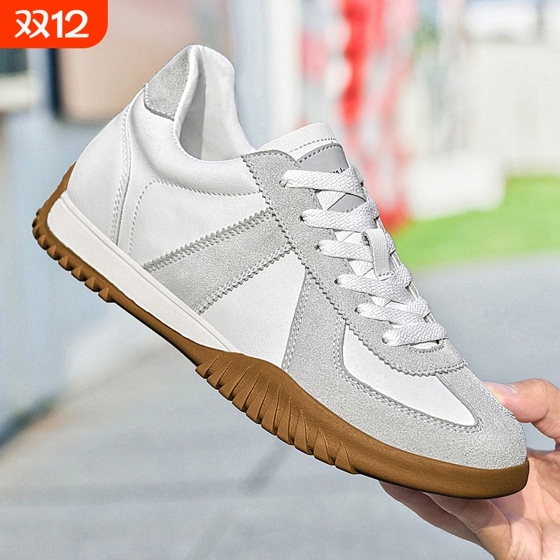 超火鞋百搭德训鞋厚底运动鞋休闲秋冬季百搭情侣款男女同款轻便