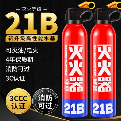 21B水基车家两用灭火器