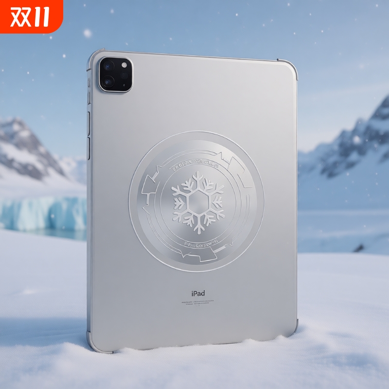 2片磁吸散热器磁吸贴片平板磁吸片加大号9厘米引磁片ipad散热器手机降温