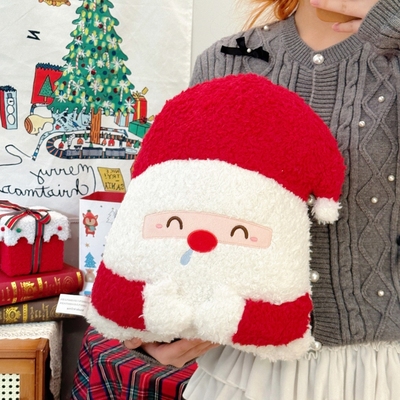 圣诞树抱枕玩偶圣诞老人毛绒玩具娃娃公仔女孩圣诞节礼物送女男友