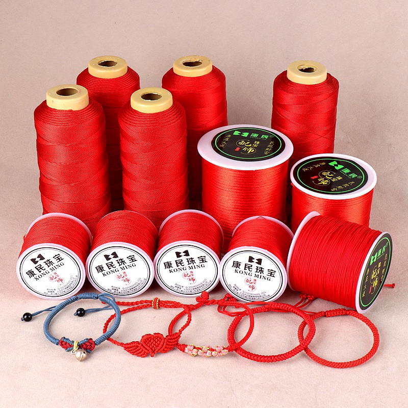 红绳编织红线手工DIY编织绳