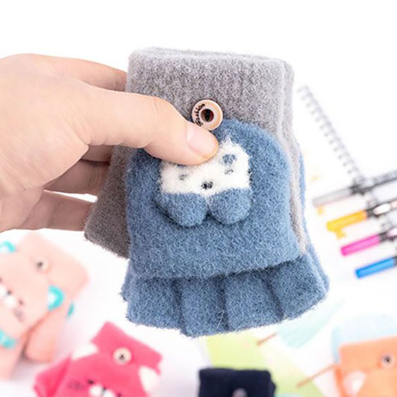 宝宝手套秋冬季0-3-6岁1婴幼