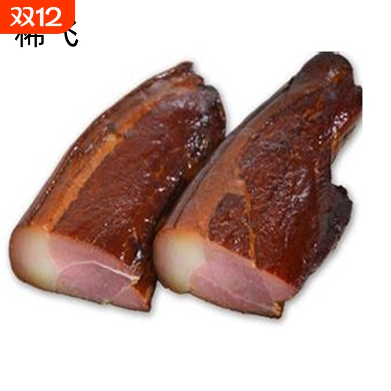正宗烟熏后腿腊肉恩施农家手工自制腊后腿肉土猪腊味川味咸肉500g
